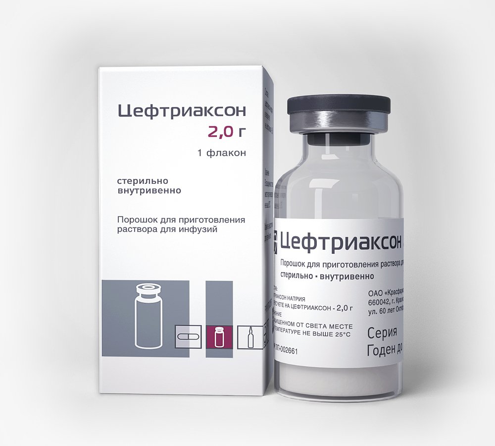 Цефтриаксон и алкоголь